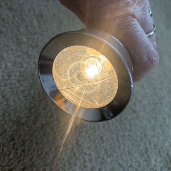 Eveready Energizer Union Carbide Vintage Metal Flashlight - Picture 6 of 6